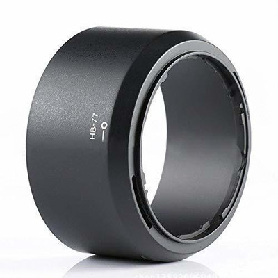 Hiffin ® HB77 Lens Hood for Canon 55-250 EF75-300III, Camera for Canon  Lens Hood(77 mm, Black)