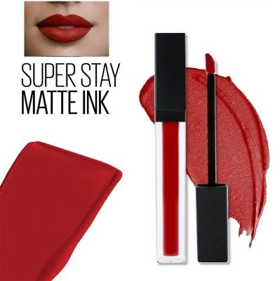 MYEONG Matte Lip Ultra Smooth Matte Liquid Lipstick(MAROON, 6 g)