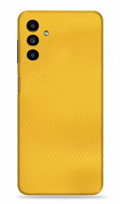 OggyBaba Samsung Galaxy A13 5g, Carbon Fiber Yellow Mobile Skin(Yellow)