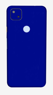 BUGGU Google Pixel 4a Mobile Skin(Ultra Super Blue Matte Skin With High Matte Finish.)
