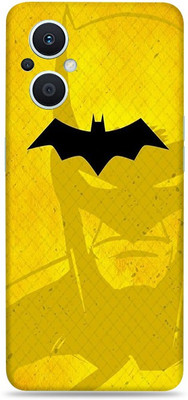 SkinoMania Oppo-F21 Pro 5g Mobile Skin(Batman-Yellow)