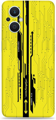 SkinoMania Oppo-F21 Pro 5g Mobile Skin(Cyber-Yellow)
