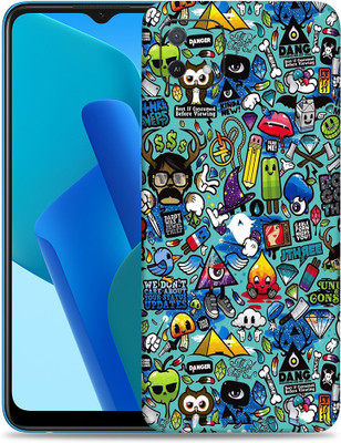 SkinoMania Oppo-A16e Mobile Skin(Multicolor Dang)