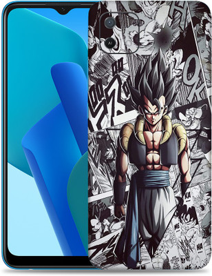 SkinoMania Oppo-A16e Mobile Skin(Multicolor Comic-Gogeta)