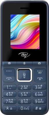 itel It2175 Keypad Mobile|1200 mAh battery|Expandable Storage upto 32GB(Deep Blue)