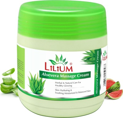 LILIUM Aloevera Massage Cream for Healthy Glowing Hydraing Skin(900 g)