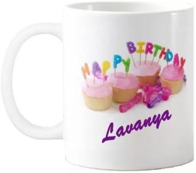 Exocticaa Happy Birthday Lavanya Quotes 074 Ceramic Coffee Mug(325 ml)