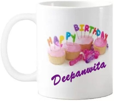 Exocticaa Happy Birthday Deepanwita Quotes 074 Ceramic Coffee Mug(325 ml)