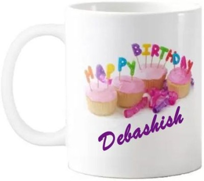 Exocticaa Happy Birthday Debashish Quotes 074 Ceramic Coffee Mug(325 ml)