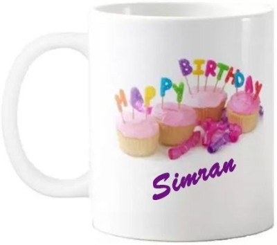 Exocticaa Happy Birthday Simran Quotes 074 Ceramic Coffee Mug(325 ml)