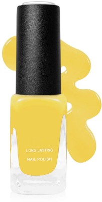 Latixmat High Pigmented & Long Stay Unique Dull Matte Yellow Nail Polish YELLOW