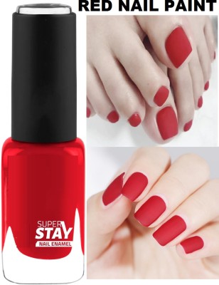 GABBU MATTE RED NAIL PAINT FOR NAILS RED