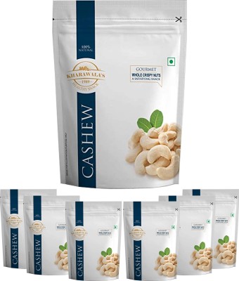 KHARAWALA'S W240 Grade Ratnagiri Cashews (Kaju) Pack of 7 (250 gms each) Cashews(7 x 250 g)