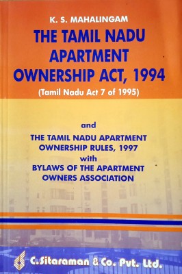 The Tamil Nadu Lifts And Escalators Act 1997 With Rules 1997 With The Tamil Nadu Apartment Ownership Act, 1994 And Rules, 1997(Paperback, Editorial Board of C.Sitaraman & Co. Pvt. Ltd.)