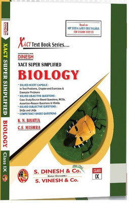 Dinesh Xact Super Simplified Biology- Class IX (CBSE Session 2022-23) Paperback – 1 January 2022(Paperback, C.S. Mishra, K.N. Bhatia)