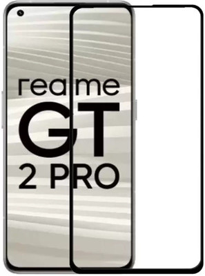 ISAAK Edge To Edge Tempered Glass for Realme GT 2 Pro Edge to Edge, Full Glue, 11D Tempered Glass(Pack of 1)