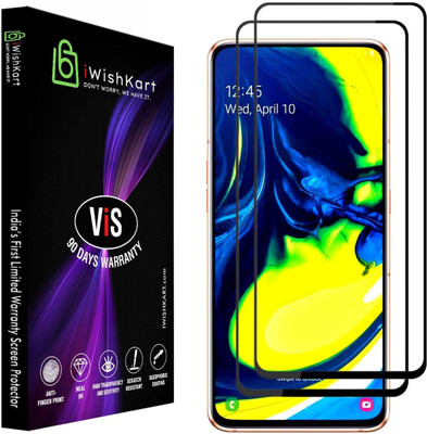 iWishKart Edge To Edge Tempered Glass for Realme X(Pack of 2)