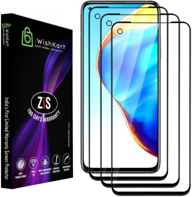 iWishKart Edge To Edge Tempered Glass for OPPO K3(Pack of 3)