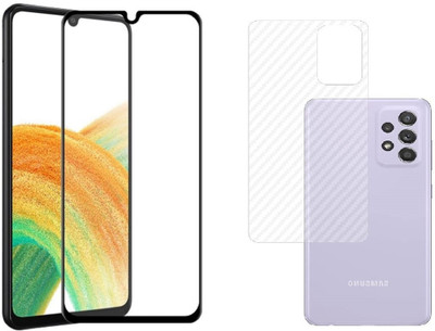 Bodoma Front and Back Screen Guard for Samsung Galay A33 5G(Pack of 2)