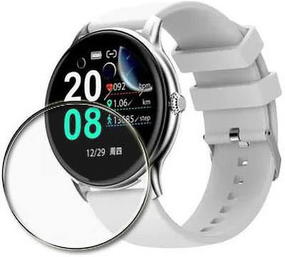 zxb Edge To Edge Tempered Glass for Fire Boltt Hurricane Smart Watch(Pack of 1)