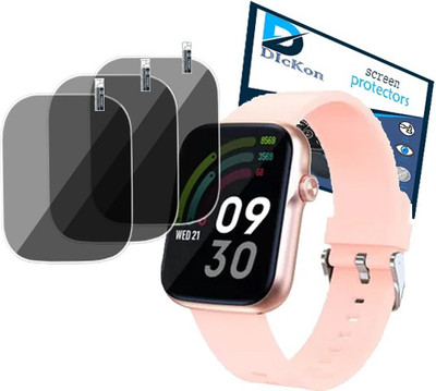 DDICKON Screen Guard for Fire Boltt Ninja Pro Plus Smartwatch Tempered Glass(Pack of 3)