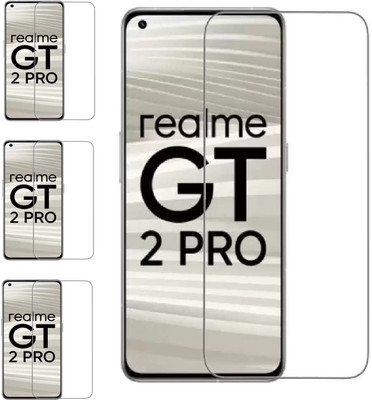 ISAAK Tempered Glass Guard for Realme GT 2 Pro(Pack of 4)