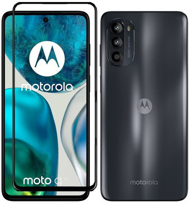 AB PRIME Edge To Edge Tempered Glass for MOTOROLA G52 , MOTO G52(Pack of 1)