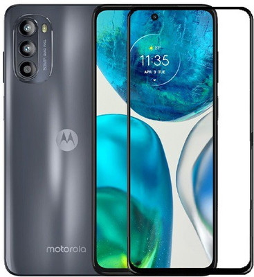 AB PRIME Edge To Edge Tempered Glass for MOTOROLA G52 , MOTO G52(Pack of 1)