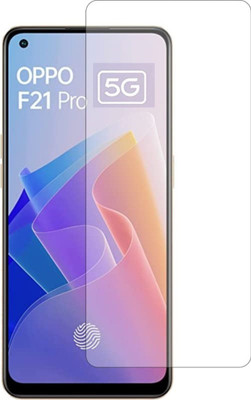 DMJHP Tempered Glass Guard for Oppo F21 Pro 5G(Pack of 1)