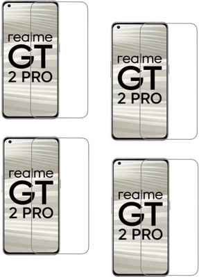 ISAAK Tempered Glass Guard for Realme GT 2 Pro(Pack of 4)