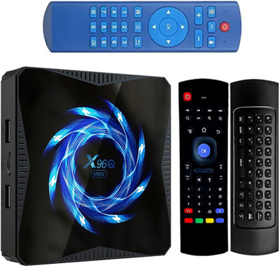 7SEVEN 4K Android TV Box With Android 10 / Android Box 4GB 32GB - X96Q Max Android Box Media Streaming Device(Black)