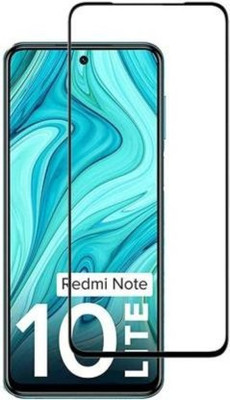 SecureSmarty Edge To Edge Tempered Glass for Redmi Note 10 Lite(Pack of 1)