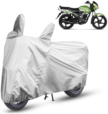 HMS Two Wheeler Cover for TVS(Jupiter, Silver)