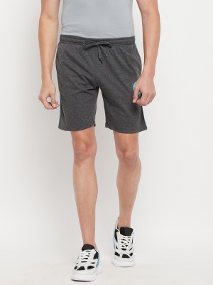 DUKE Solid Men Grey Regular Shorts