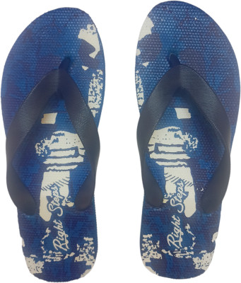Right Steps Men Slippers(Blue , 7)