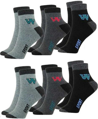 Akeeta Men Self Design Ankle Length(Pack of 6)