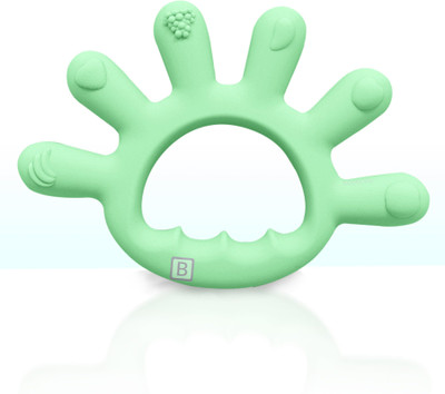 Bembika International Teether - Shape Finger Green Teether(Green)