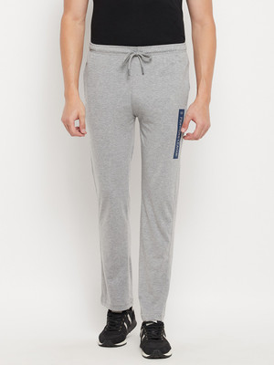 DUKE Solid Men Grey Track Pants