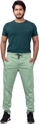 Sharma Group Solid Men Light Green Track Pants