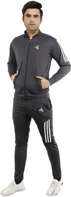CREATARO YOUR LIFE Solid Men Track Suit