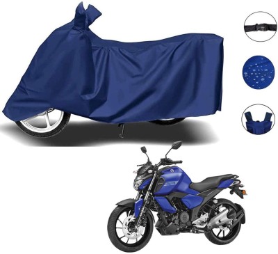 THE REAL ARV Waterproof Two Wheeler Cover for Yamaha(FZ FI, Blue)