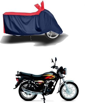KEDIT Two Wheeler Cover for TVS(Max 4R, Red, Blue)