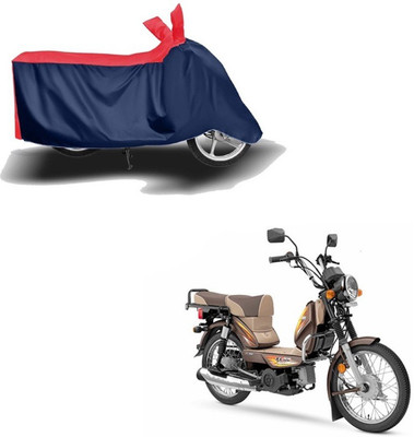 KEDIT Two Wheeler Cover for TVS(XL 100, Red, Blue)
