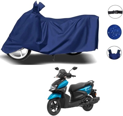 AUTOCAD Waterproof Two Wheeler Cover for Yamaha(RayZR 125, Blue)