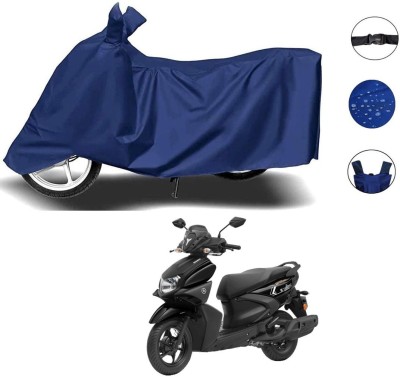 AUTOCAD Waterproof Two Wheeler Cover for Yamaha(RayZR 125 BS6, Blue)