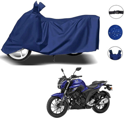 AutoGalaxy Waterproof Two Wheeler Cover for Yamaha(FZ-25, Blue)