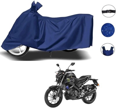 OliverX Waterproof Two Wheeler Cover for Yamaha(FZ S FI New BS6, Blue)