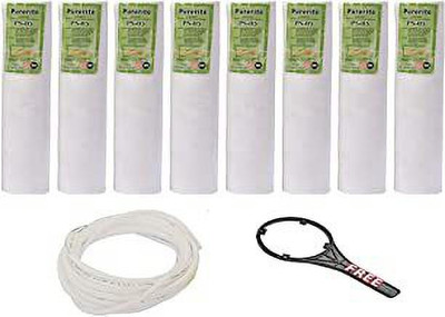 CARE N MADE fresh Spun Ro Water Purifier Filter Span Candle - Pack of 6 Solid Filter Cartridge(5.0E-4, Pack of 1)