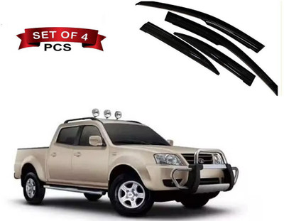 Kunj Autotech For Convertibles Front, Rear Wind Deflector(Tinted Tata Xenon XT 2.2)