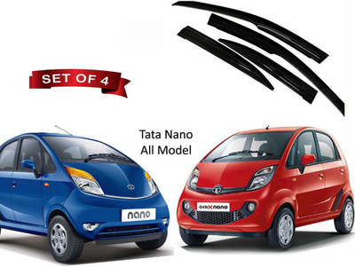 Kunj Autotech For Convertibles Front, Rear Wind Deflector(Tinted Tata Nano)